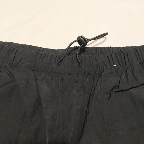 Bluenotes Denim Parachute Pants Black Nylon Womens Size Small - Picture 5 of 16